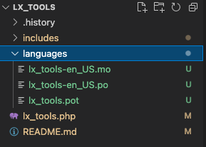 WordPress 自定义插件翻译