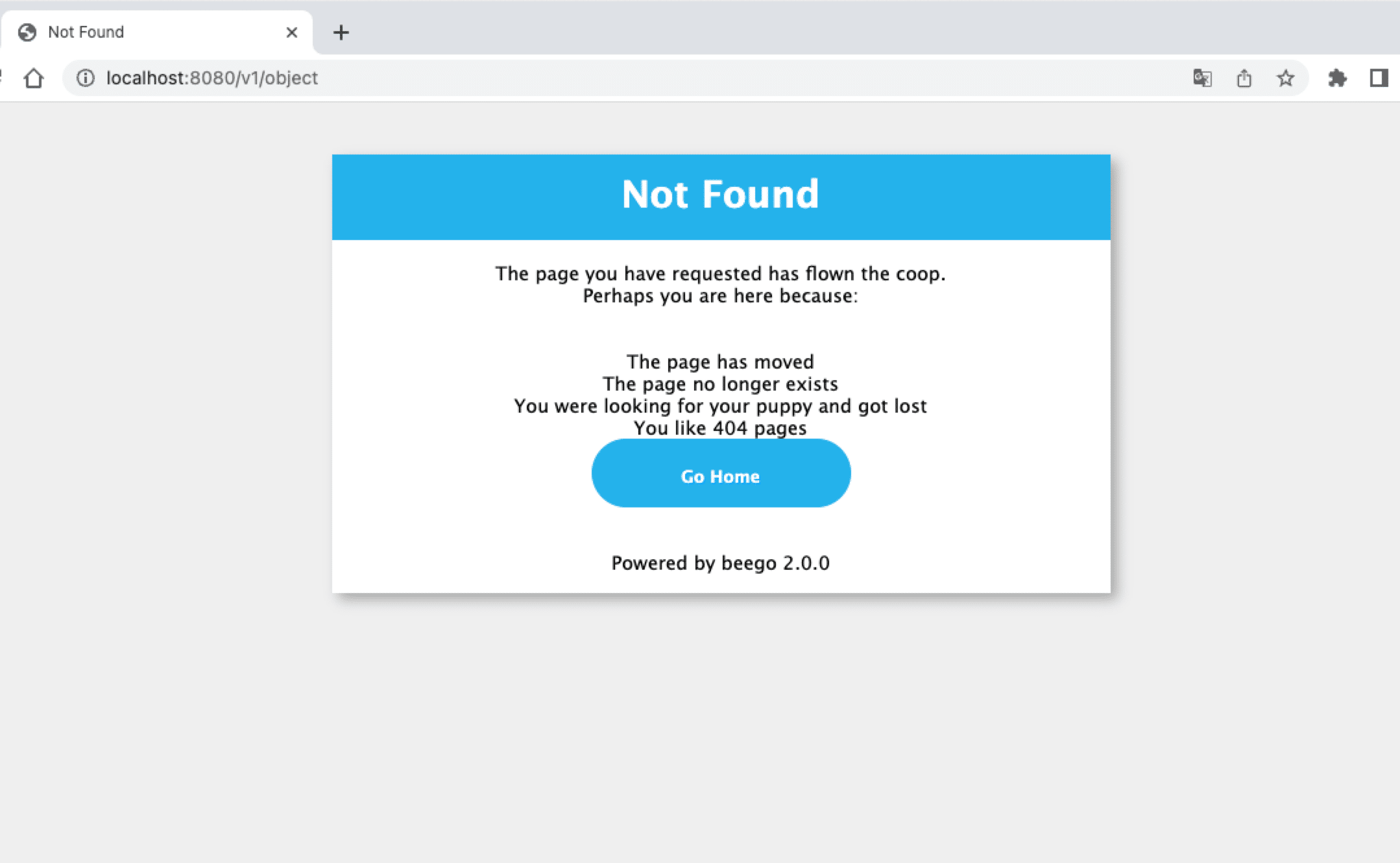 beego api 404
