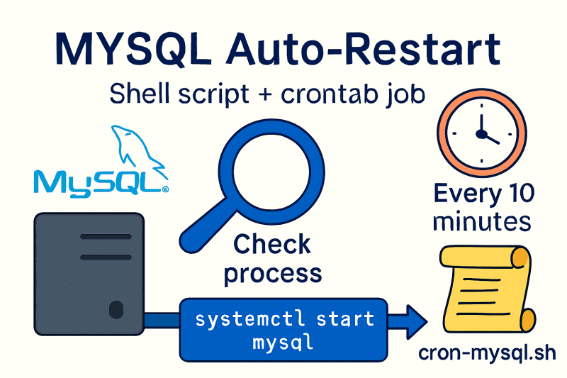 mysql 自动重启